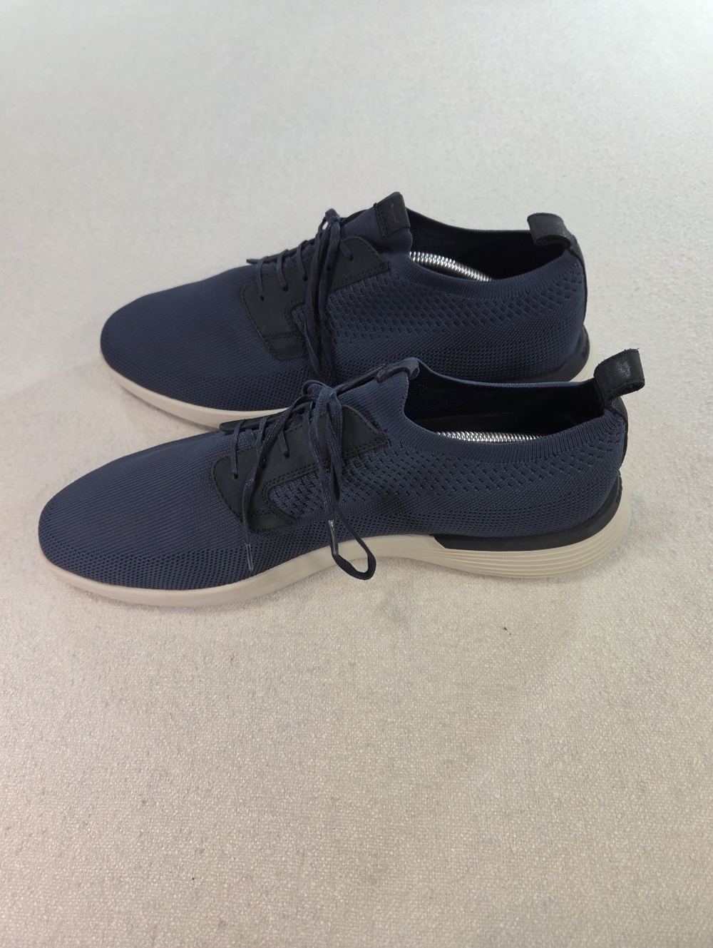 Wolf & Shepherd SwiftKnit Derby Navy White Men’s 12 - Picture 2 of 9